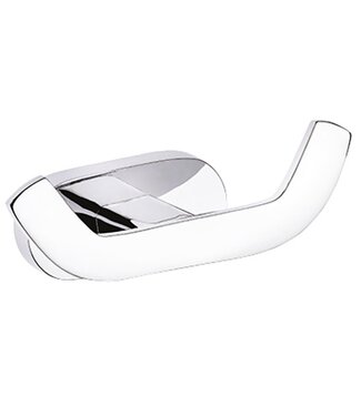 CREAVIT Handdoekhaak Quera Chroom Messing  Dubbel Haak