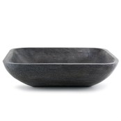 Waskom Rechthoek Natuursteen 45x35x12 cm SaniPro Perno Opbouw Waskom Hardsteen 45x35x12cm Grijs - Antraciet