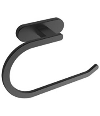 CREAVIT Handdoekhouder Quera Mat Zwart Messing Toilet accessoires