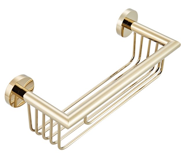 Doucherek Goud Creavit Aloni Badrek Shampoo houder 25cm Messing