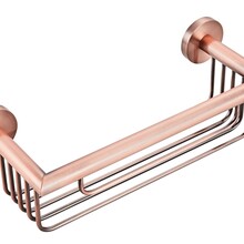 Doucherek Koper Creavit Aloni Badrek Shampoo houder 25cm Messing