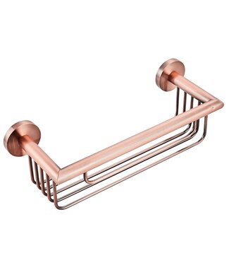 CREAVIT Doucherek Koper Creavit Aloni Badrek Shampoo houder 25cm Messing