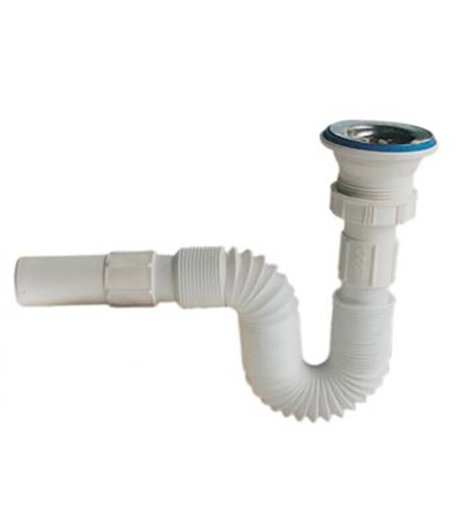 Flexibel afvoerslang met crepine Ø32CM