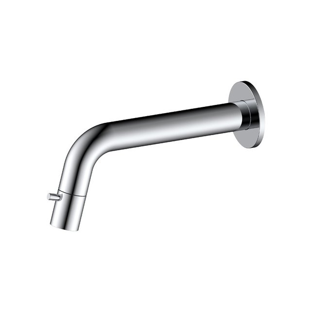 PARRO Mini Toilet Fonteinset inbouw fonteinkraan Chroom Planchet met Handdoekhouder Natuursteen waskom met draaiknop Pushup Sifon 40x22x8cm