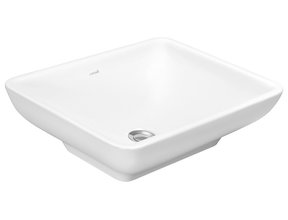 Keramische Wastafel 50x40x15cm Creavit Sedef  Rechthoek zonder kraangat en overloop