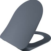 Creavit Freedom Toiletbril Mat Basalt duroplast softclose toiletzitting 36x44,5cm