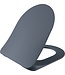 CREAVIT Creavit Freedom Toiletbril Mat Basalt duroplast softclose toiletzitting 36x44,5cm