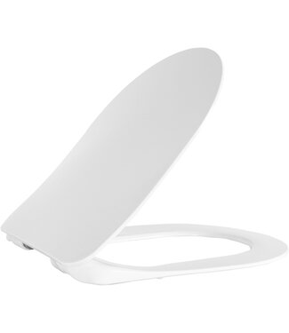 CREAVIT Creavit Freedom Toiletbril Glans Wit duroplast softclose toiletzitting 36x44,5cm