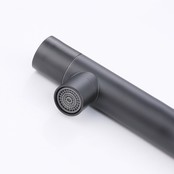 Toiletkraan Zwart Donna Balkon fonteinkraan Zwart Mat enkel koudkraan