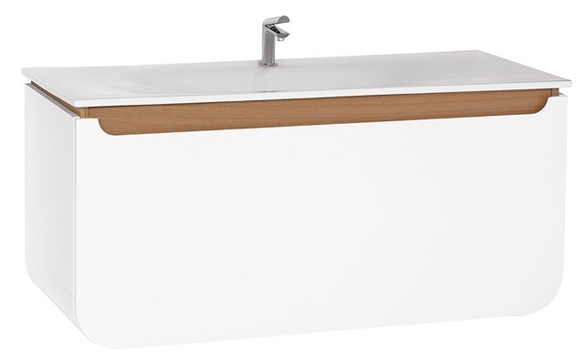 Design Badkamermeubel Pion 120cm Creavit Wit Keramisch wastafel kraangat 1 incl Design afvoerplug  120x85x53cm zonder overloop Design Badkamermeubel Pion 120cm Creavit Wit Keramisch wastafel kraangat 1 incl Design afvoerplug  120x85x53cm zonder overloop