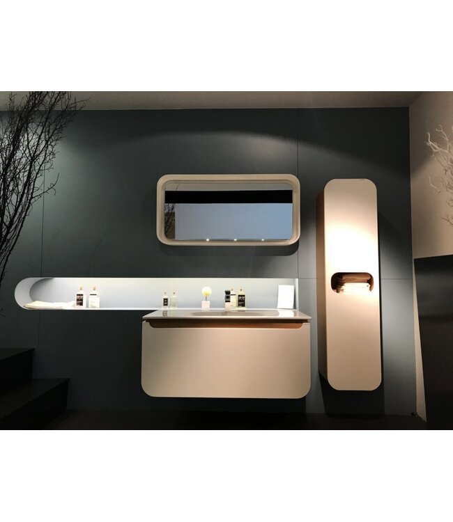 Badkamerspiegel Pion met Ledverlichting 118cm met Schakelaar