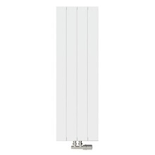 Designradiator King 120cm 648 Watt Hoogglans Wit Middenonderaansluiting 120x37.5cm