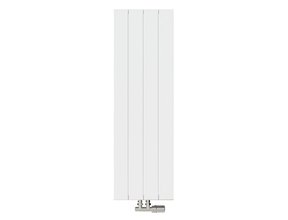 Designradiator King 120cm 648 Watt Hoogglans Wit Middenonderaansluiting 120x37.5cm