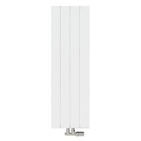 Designradiator King 120cm 648 Watt Hoogglans Wit Middenonderaansluiting 120x37.5cm