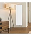 Designradiator King 120cm 648 Watt Hoogglans Wit Middenonderaansluiting 120x37.5cm