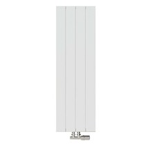 Designradiator King 120cm 648 Watt Mat Wit Middenonderaansluiting 120x37.5cm