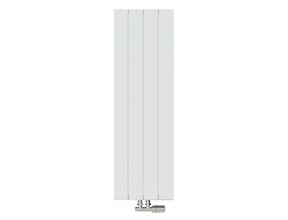 Designradiator King 120cm 648 Watt Mat Wit Middenonderaansluiting 120x37.5cm