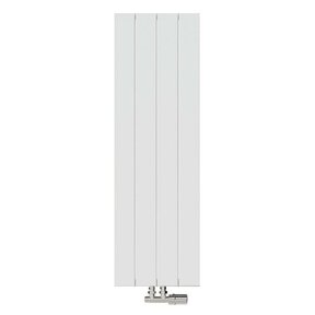 Designradiator King 120cm 648 Watt Mat Wit Middenonderaansluiting 120x37.5cm