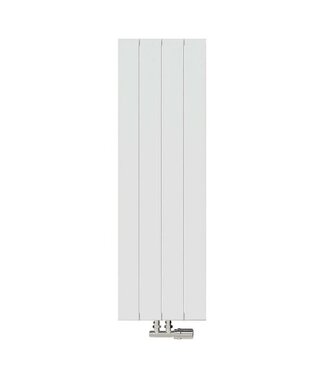 Designradiator King 120cm 648 Watt Mat Wit Middenonderaansluiting 120x37.5cm
