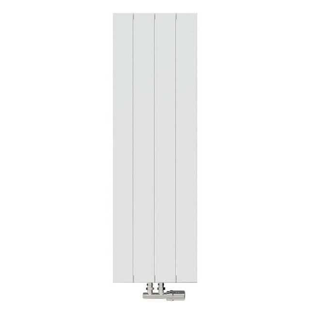 Designradiator King 120cm 648 Watt Mat Wit Middenonderaansluiting 120x37.5cm