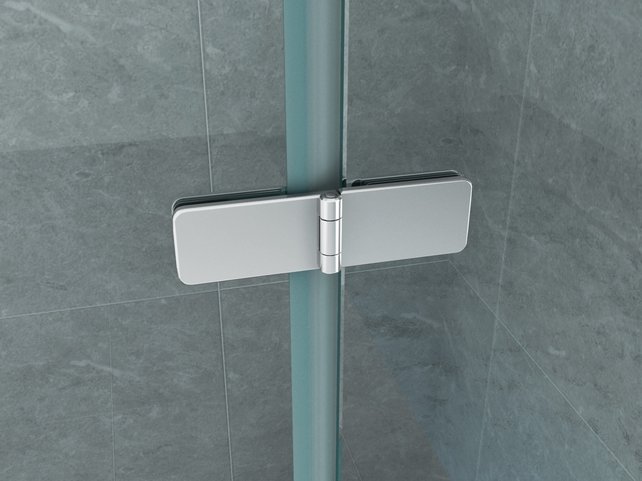Badwand Elena 3-Delig 130x140cm Antikalk Helder Glas Chroom Profiel 6mm Veiligheidsglas Easy Clean omkeerbaar Badwand Elena 3-Delig 130x140cm Antikalk Helder Glas Chroom Profiel 6mm Veiligheidsglas Easy Clean omkeerbaar