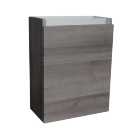Fonteinkast 52x40x22cm Century Oak Scharnier Links Aluminium Greeplijst SaniPro