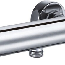 SaniPro New Rio Douchemengkraan Rond Chroom Thermostaatkraan Opbouw 15cm HOH