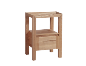 Robusta Onderkast Wastafel 60x47x85cm Massief Eikenhout SaniPro