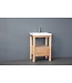 Robusta Onderkast Wastafel 60x47x85cm Massief Eikenhout SaniPro