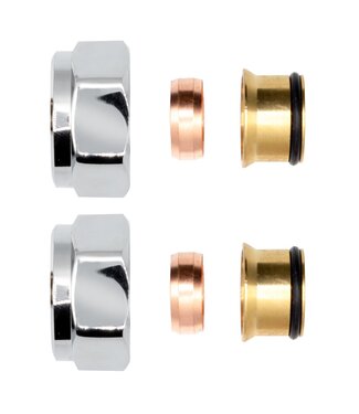 CREAVIT Klemkoppelingen Chroom EKX 15