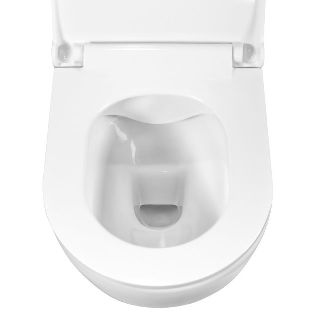 Geberit Toiletset UP 320 Aloni Flatline Rimfree Softclose Quickrelease Toiletbril Alpha Mat Zwart