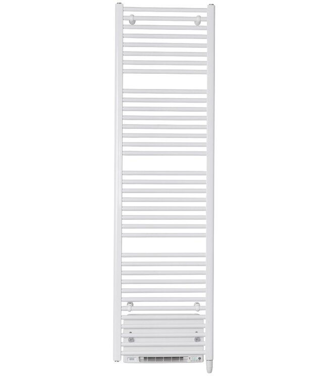BELRAD Stelrad Elektrisch Handdoekradiator Dahlia E-Vento 1950 WATT 180x60cm ECO design met digitale thermostaat en blower wit (RAL9016)