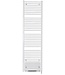Stelrad Elektrisch Handdoekradiator Dahlia E-Vento 1950 WATT 180x60cm ECO design met digitale thermostaat en blower wit (RAL9016)