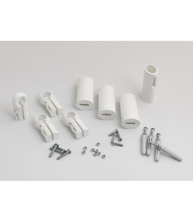 BELRAD Stelrad Elektrisch Handdoekradiator Dahlia E-Vento 1950 WATT 180x60cm ECO design met digitale thermostaat en blower wit (RAL9016)