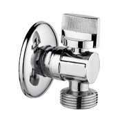 Hoekstopkraan Wasmachine Chroom 1/2x3/4 Stopkraan / Stopkranen WASMACHINEKRAAN