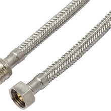 Flexibele aansluitslang binnendraad1/2F buitendraad 1/2M Buigzame verbindingsslang RVS 30cm tot 100cm