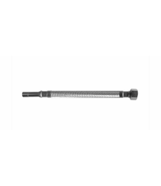 CREAVIT Flexibele aansluitslang binnendraad 1/2F X 10mm buis Buigzame verbindingsslang RVS 30cm tot 100cm
