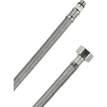 Flexibele aansluitslang binnendraad 3/8F X 10mm buitendraad Buigzame verbindingsslang kraan RVS 30cm tot 100cm