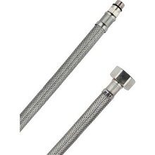 Flexibele aansluitslang binnendraad 1/2F X 10mm buitendraad Buigzame verbindingsslang kraan RVS 30cm tot 100cm