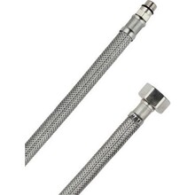 Flexibele aansluitslang binnendraad 1/2F X 10mm buitendraad Buigzame verbindingsslang kraan RVS 30cm tot 100cm