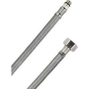 Flexibele aansluitslang binnendraad 1/2F X 10mm buitendraad Buigzame verbindingsslang kraan RVS 30cm tot 100cm