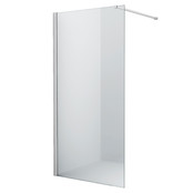 Inloopdouche Eco Nano 80x200cm Antikalk Helder Glas Chroom Profiel 8mm Veiligheidsglas Easy Clean
