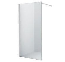 Inloopdouche Eco Nano 80x200cm Antikalk Helder Glas Chroom Profiel 8mm Veiligheidsglas Easy Clean