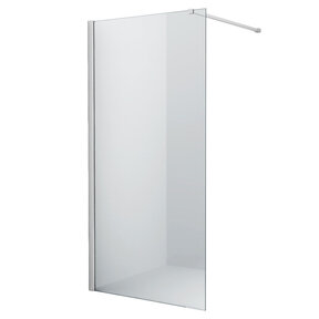 Inloopdouche Eco Nano 140x200cm Antikalk Helder Glas Chroom Profiel 8mm Veiligheidsglas Easy Clean