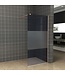 Inloopdouche 100x200cm Antikalk Rook/Mat Glas 8mm Geborsteld Koper Veiligheidsglas
