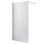 DIAMOND LINE Inloopdouche Stern 90x200 cm Melkglas Chroom Profiel 10mm Veiligheidsglas Easy Clean