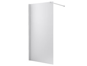 Inloopdouche Stern 100x200 cm Melkglas Chroom Profiel 10mm Veiligheidsglas Easy Clean