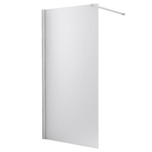 Inloopdouche Stern 120x200 cm Melkglas Chroom Profiel 10mm Veiligheidsglas Easy Clean