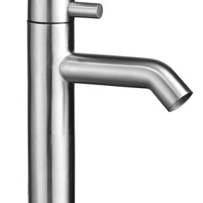 Fonteinkraan Brava RVS Opbouw Rond 16cm