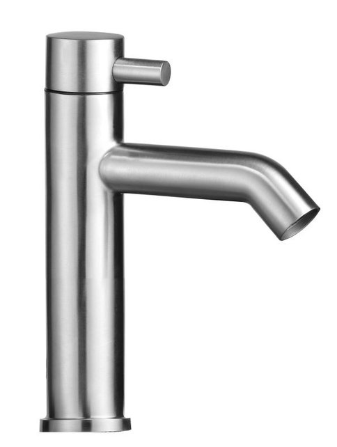 Fonteinkraan Brava RVS Opbouw Rond 16cm